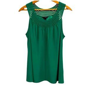 Banana Republic Sleeveless Green Blouse